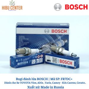 Bugi Chân Ngắn BOSCH Fr7dc+ và FR7KCX+  Cho xe Vios, Altis, Camry, Cerato, Mazda 626/323, Hyundai Tucson ...