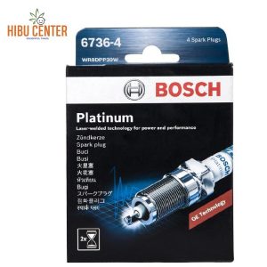 Bugi Chân Ngắn Double Platium BOSCH WR8DPP30W Tip 21 Dành Cho Xe Toyota Zace Land Cruiser Mitsubishi Pajero