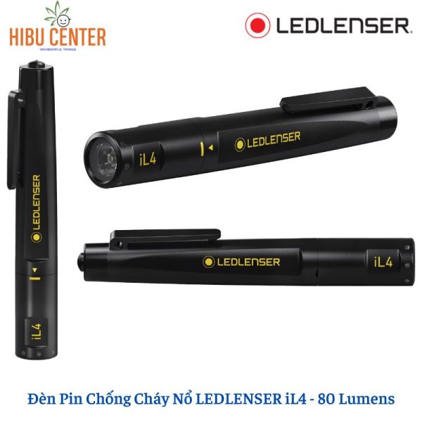 Đèn Pin Chống Cháy Nổ LEDLENSER iL4 - 80 Lumens | Hibucenter