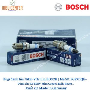 Bugi Chân Ngắn 4 Chấu BOSCH Fgr7Dqe+ Cho Xe Bmw, Mini Cooper, Rolls Royce, Toyota Camry Landcruiser Deawoo Captiva..
