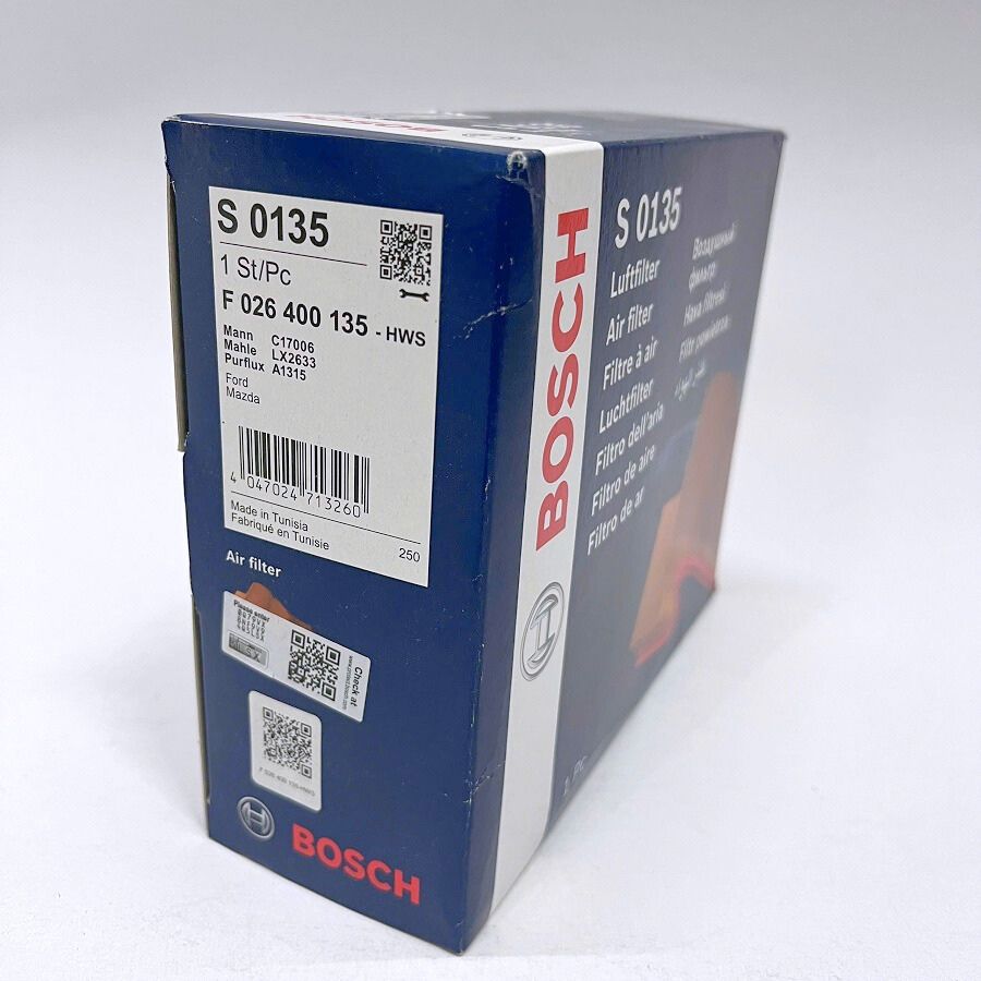 lọc gió động cơ Bosch F026400135 lọc gió động cơ Bosch S0135 lọc gió Ford Ecosport Bosch lọc gió Ford Fiesta Bosch