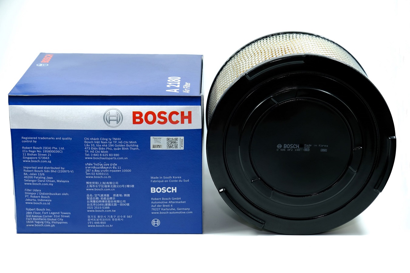 lọc gió động cơ Bosch 0986AF2180 lọc gió Fortuner Bosch lọc gió Hilux Bosch lọc gió Innova Bosch lọc gió Ford Everest Bosch lọc gió Ranger Bosch lọc gió Mazda BT-50 Bosch