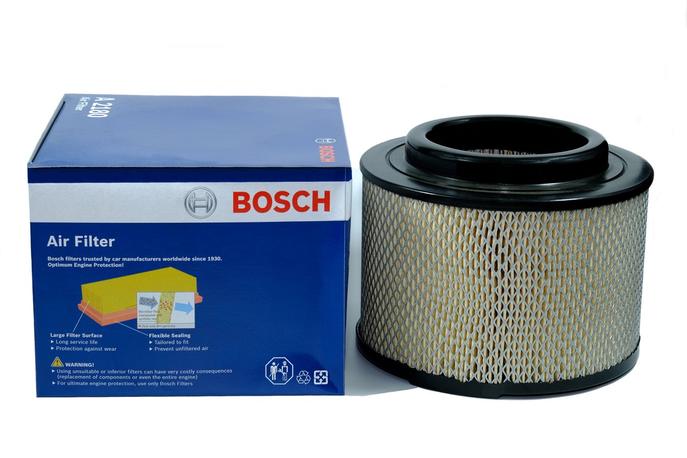 lọc gió động cơ Bosch 0986AF2180 lọc gió Fortuner Bosch lọc gió Hilux Bosch lọc gió Innova Bosch lọc gió Ford Everest Bosch lọc gió Ranger Bosch lọc gió Mazda BT-50 Bosch