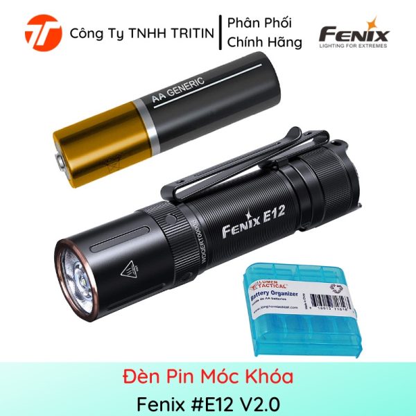 Đèn Pin Móc Khóa FENIX E12 V2.0 160 Lumens - Dùng Pin AA