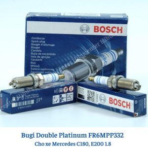 Bugi đánh lửa Double Platium BOSCH | Mã SP: FR6MPP332 Dành cho xe Mercedes C180, E200 1.8
