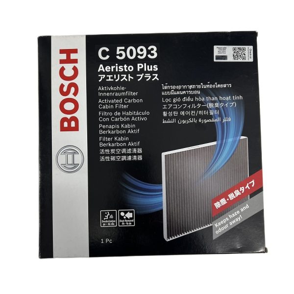 BOSCH Lọc Gió Điều Hòa Than Hoạt Tính C5093 Dành cho Xe Toyota Camry,Vios, Yaris,.....