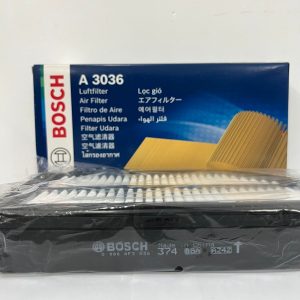Lọc Gió Động Cơ BOSCH A3036 cho xe HONDA City / Jazz 1.5 (2015 - 2020); Made in China