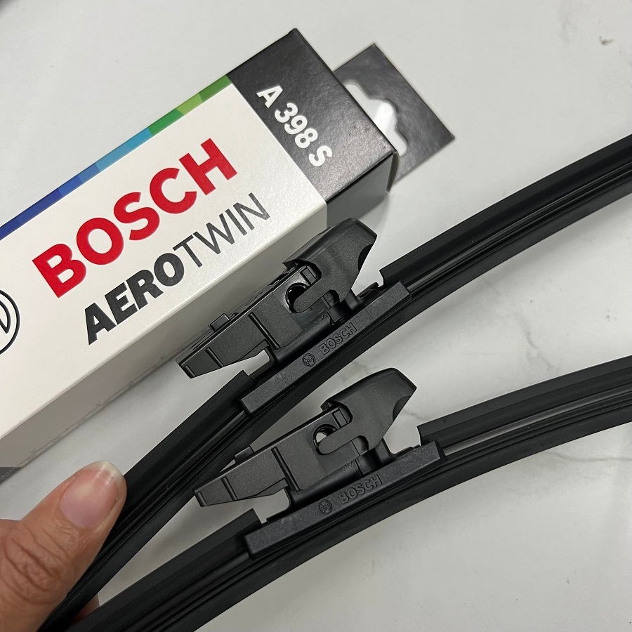 BOSCH Gạt Mưa AeroTwin Euro Set A398S 24" vs 18" Cho Xe Mazda CX5 (18 -), CX8 (19-), Mazda 6 (20-)