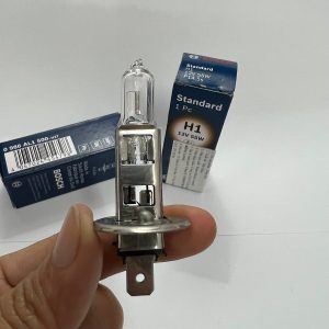 Bóng Đèn Halogen BOSCH Tiêu Chuẩn H1 12V 55W - Ánh sáng vàng - Đèn sương mù - Xuất xứ Hàn Quốc