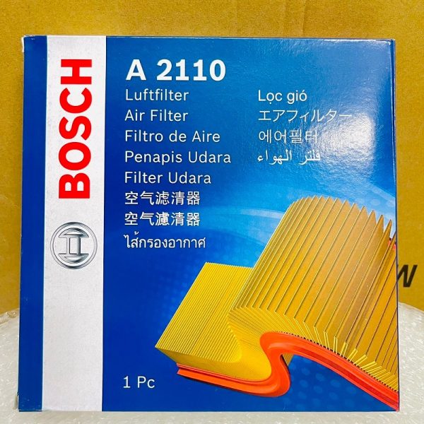 BOSCH Lọc Gió Động Cơ A2110 DAEWOO Matiz 0.8 [ F8CV ] ( 05 - ), 1.0 [ B10S1] (05 - )