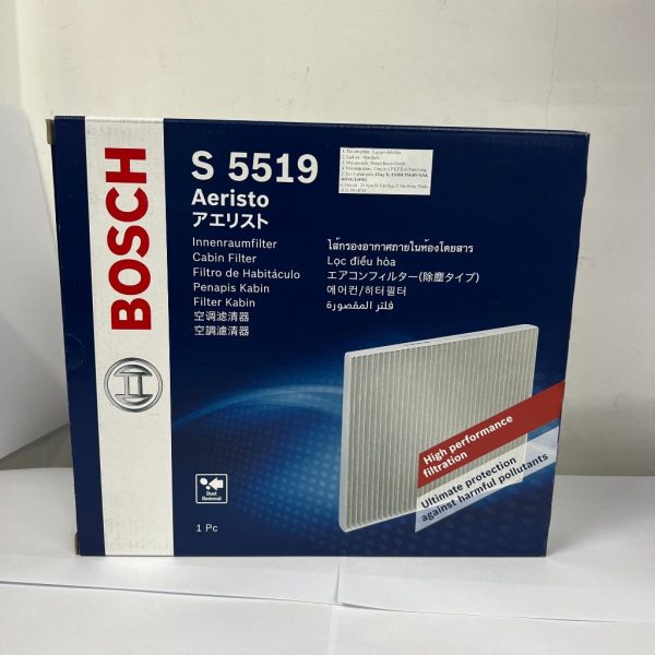 BOSCH  Lọc Gió Điều Hòa Tiêu Chuẩn Aeristo S5519 Dành Cho Xe Chervolet Aveo, Colorado,Cruze......