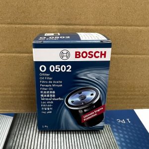 BOSCH Lọc Dầu Giấy Động Cơ O0502 Dành Cho Dòng Xe PEUGEOT 3008 Turbo 1.6L, 5008 1.6L Turbo