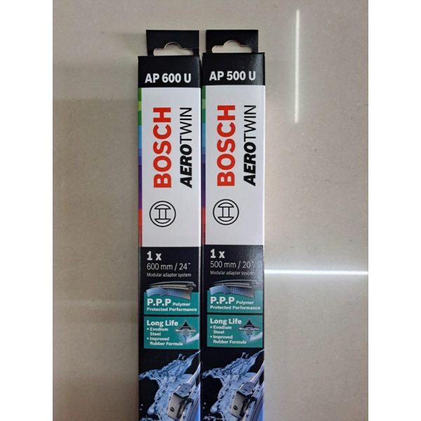 Cặp Gạt Mưa xe Vinfast VF9 ( 2022 - ) BOSCH Aerotwin Plus AP24 & AP20 (Ngàm số 4) HIBUCENTER