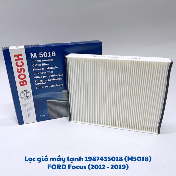 Lọc Gió Điều Hòa Tiêu Chuẩn BOSCH M5018 Cho Xe Ford Focus (2012 -2019) Hibucenter