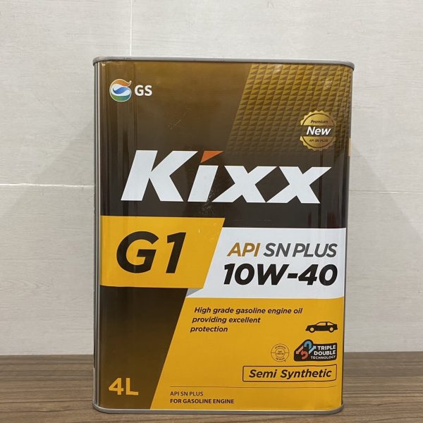Dầu Nhớt Bán Tổng Hợp KIXX G1 Sn Plus 10W-40 4 Lít | Hibucenter