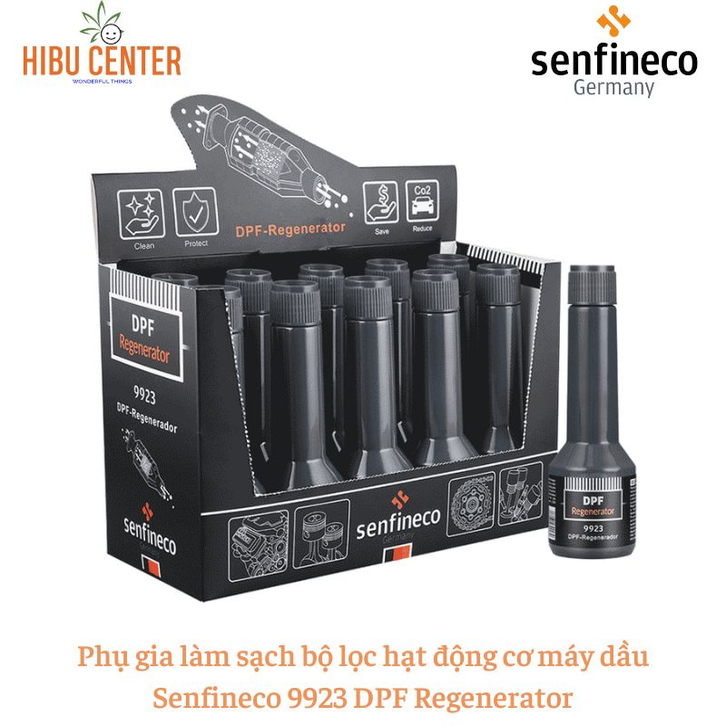 Chai Vệ Sinh Bộ Lọc Hạt Máy Dầu Diesel SENFINECO DPF ( Diesel Particule Filter ) 9923 60ml | HIBUCENTER