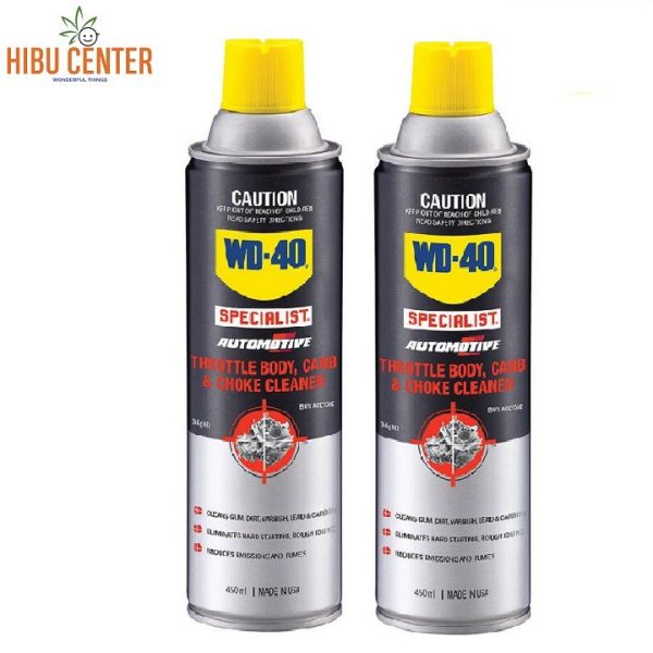 WD-40 Dung Dịch Tẩy Rửa Bộ Chế Hòa Khí 450ml