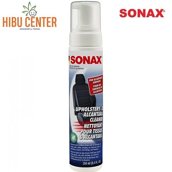 Dung Dịch Vệ Sinh Vải Nỉ Ghế Ô Tô SONAX Alcantara 206141 250ml