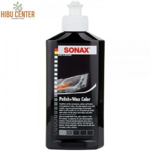 Dung Dịch Đánh Bóng Và Bảo Vệ Sơn Xe Đen SONAX Polish & Wax Color Black 296141 250ml