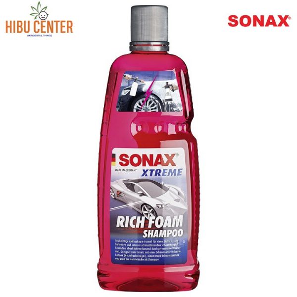 Dung Dịch Rửa Xe Bọt Tuyết SONAX Rich Foam Shampoo 248300 1000ml