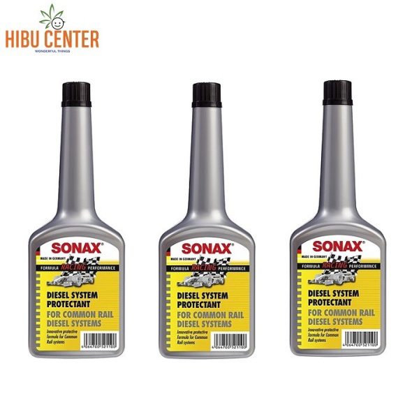 Dung dịch vệ sinh hệ thống diesel SONAX Common Rail Diesel System Cleaner 521100 250ml