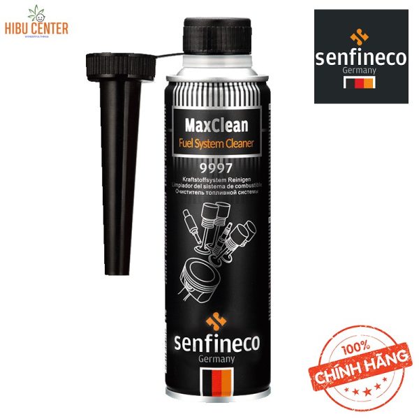 Chai Vệ Sinh Hệ Thống Xăng Senfineco 9997–300ML Max Cleaner Fuel System Cleaner, Hàng Đức Chính Hãng