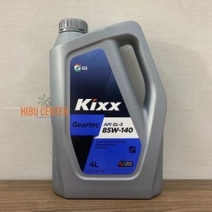 Nhớt Hộp Số KIXX Geartec API GL-5 85W140 4 Lít | Hibucenter