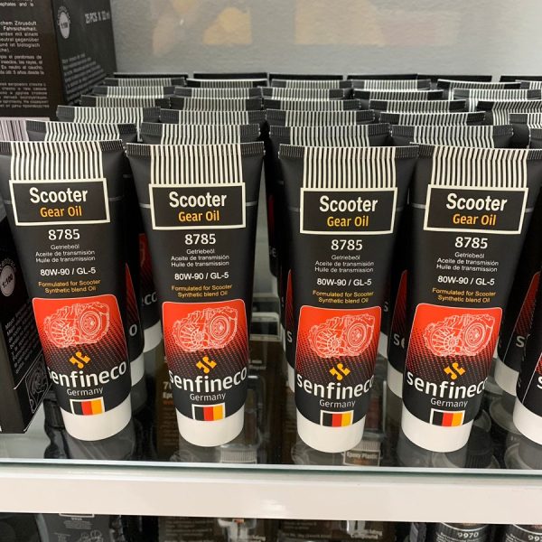 Nhớt Hộp Số Xe Ga SENFINECO Scooter Gear Oil 80W90 GL-5 120ml | Mã 8785