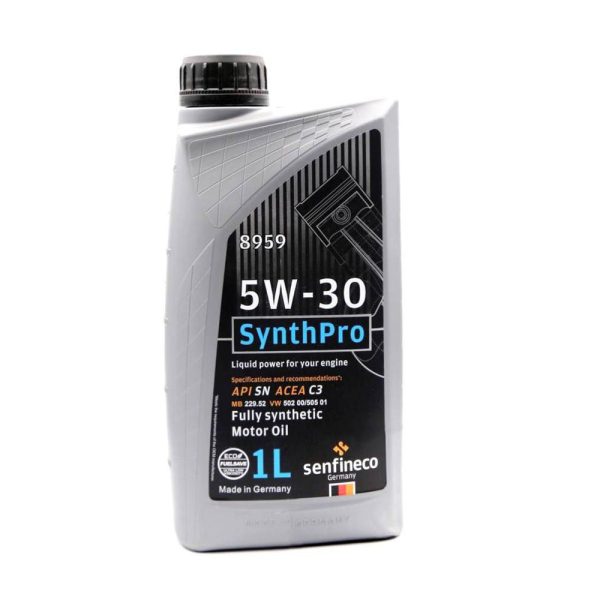 Nhớt Động Cơ SENFINECO 8959 5W-30 SynthPro API SN ACEA C3 Tổng hợp hoàn toàn
