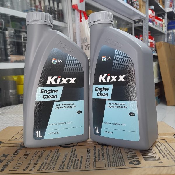 Dầu Súc Rửa Động Cơ KIXX ENGINE CLEAN 1 Lít | HIBUCENTER