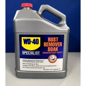 WD-40 Nước Ngâm Rửa Rỉ Sét Đa Năng Rust Remover Soak 1 Gallon 4 Lít- Dầu Tẩy Rỉ Sét