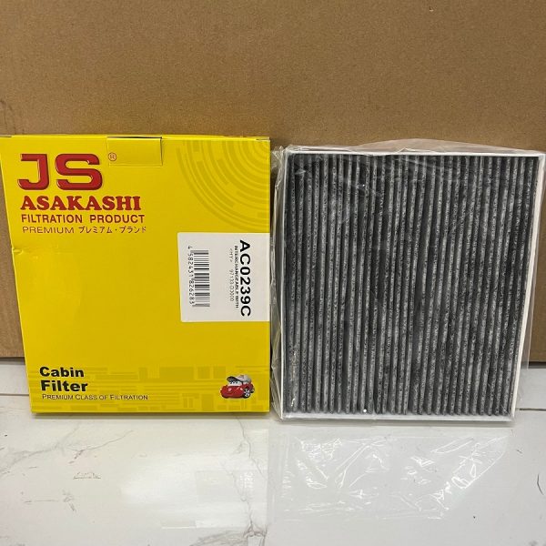 Lọc Gió Máy Lạnh - Cabin Than Hoạt Tính JS ASAKASHI AC0239C | HYUNDAI Accent , Creta, Kona..