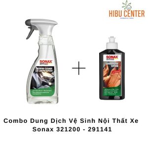 Combo Dung Dịch Vệ Sinh Nội Thất Xe Sonax 321200 - 291141
