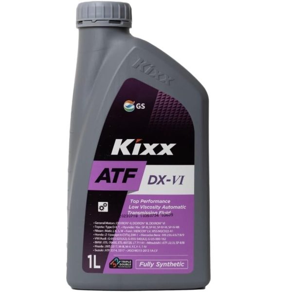 Nhớt Hộp Số Tự Động KIXX ATF DX VI 1 Lít -  Trợ Lực Tay Lái