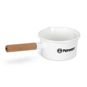 Nồi tráng men có tay cầm Petromax Enamel Pan 1L Trắng