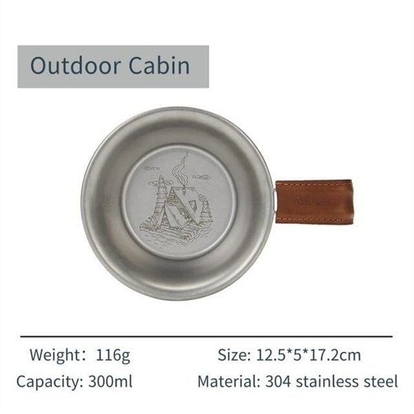 Chén ăn dã ngoại có quai Glamping Naturehike NH21SJ002 300ml