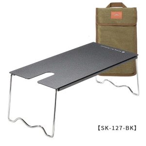 Bàn bếp gấp gọn cách nhiệt Solo Campingmoon SK-127-H / SK-127-BK