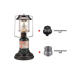 Combo Đèn gas Coleman Quickpack 2 bấc + Campingmoon Z20 + Campingmoon Z11