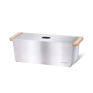 Hộp đựng đồ cắm trại bằng thép không gỉ cho bàn IGT NatureHike CNH22SN013