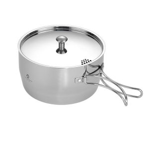 Nồi nấu súp thép không gỉ 3 lớp Campingmoon CC-18 (2 lít)