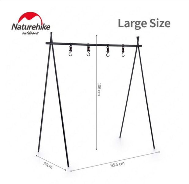 Giá treo đồ dã ngoại Triangular Rack NatureHike NH19BJ082
