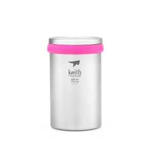 Cốc pha trà titanium Keith Titanium Office Mug with Tea Infuser Ti3520