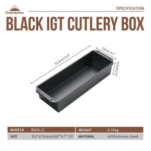 Phụ kiện hộp đựng đồ bàn ăn dùng cho bàn IGT Campingmoon BKCK-11