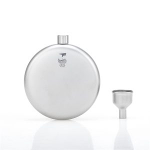 Bình đựng rượu tròn Titanium Keith Ti9302