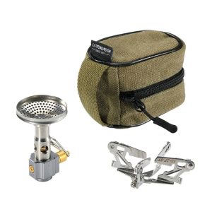 Bếp gas dã ngoại xếp gọn Campingmoon XD-2-NE 3.300W (có túi đựng)