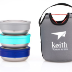 Bộ hộp đựng thức ăn Titanium KEITH TI5378 - Hộp 3 cái