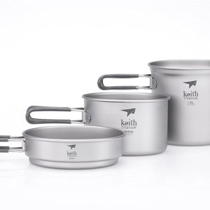 Bộ nồi 3 món Titanium Keith Ti6014