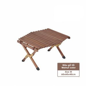 Bàn gỗ cuộn Glamping Naturehike NH21JU002