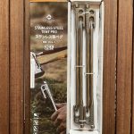 Bộ cọc lều thép không gỉ Campingmoon R26-4 (26cm, bộ 4 chiếc)