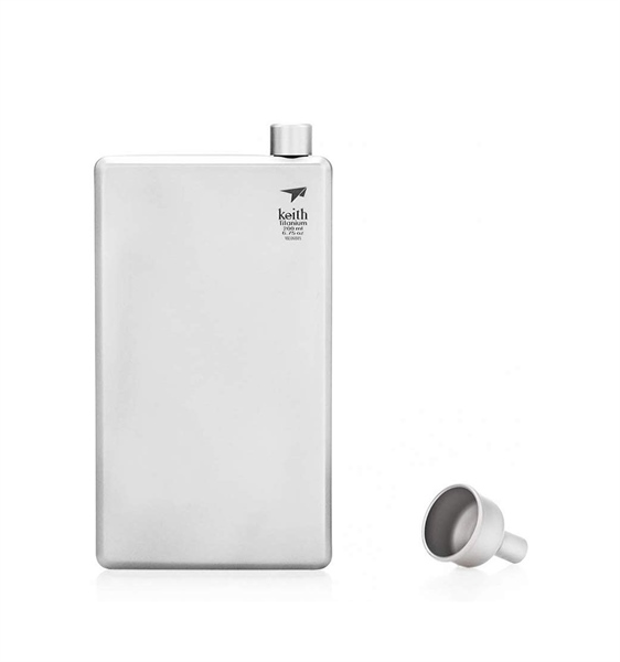 Bình đựng rượu TITANIUM KEITH TI9307 200ml